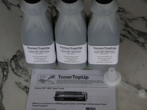Drei flaschen toner mine für - flaschen,
