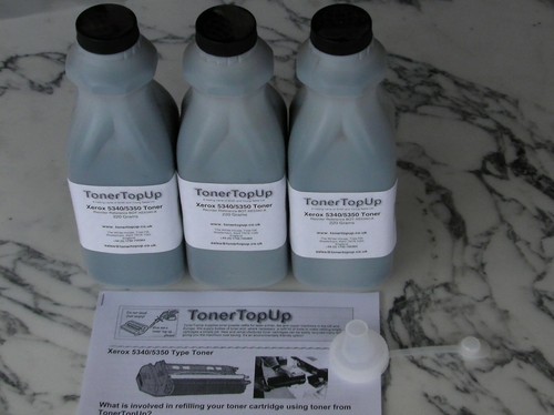 Drei flaschen toner - drei,
