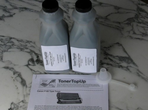 Zwei flaschen toner mine canon - flaschen,