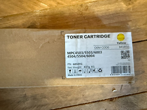 Richo tonerkartusche gelb - tonerkartusche,