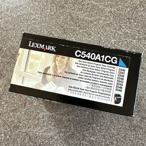 Lexmark c540a1cg toner cyan - lexmark,
